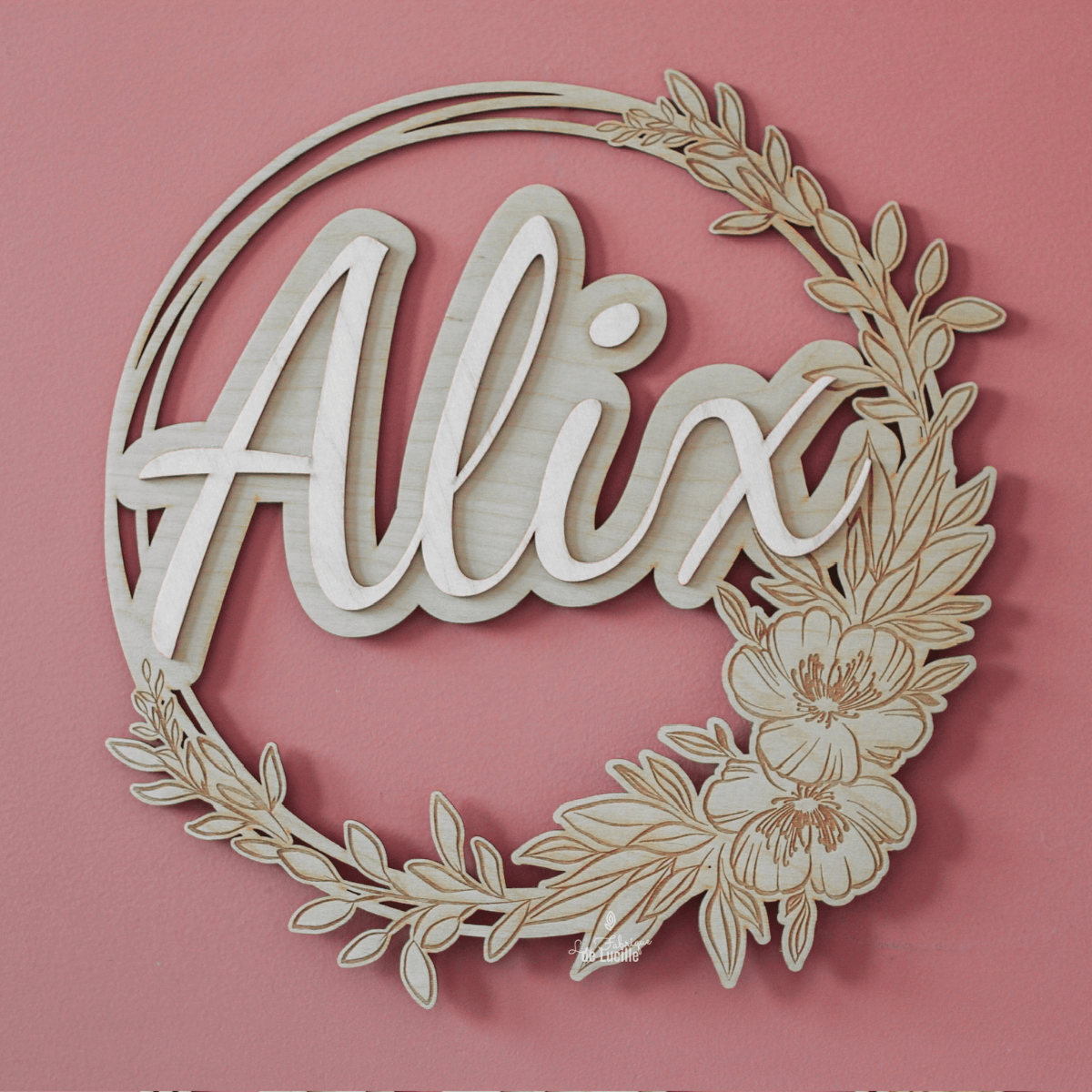 Couronne prénom • Fleur