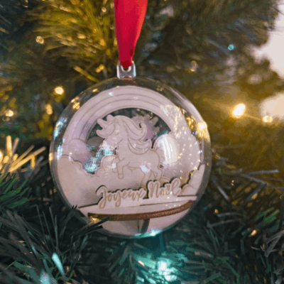 Boule 3D • Licorne