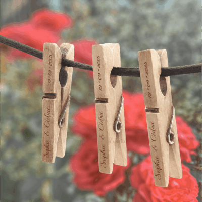 Pince à linge • Mariage