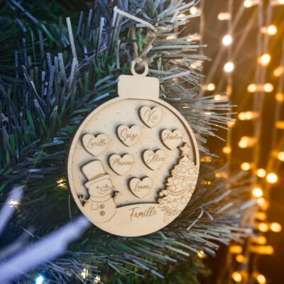 Boule de Noël • Famille
